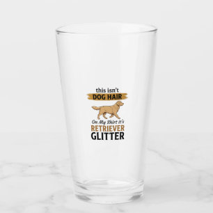 Verre Récupérateur Paillettes Amusant Amateur de Chien D