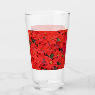 Verre Red Poinsettias I Christmas Holiday Floral Photo