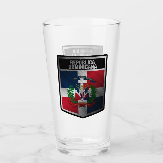Verre République dominicaine (Devant)