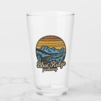 Verre Rétro Blue Ridge Parkway