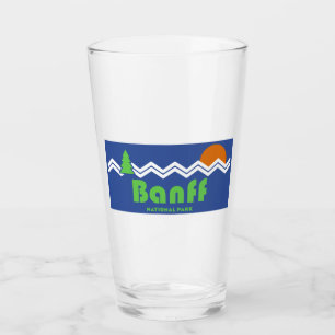 Verre Rétro du parc national Banff