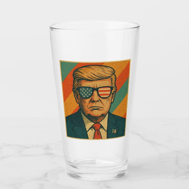 Verre Retro Trump (Devant)