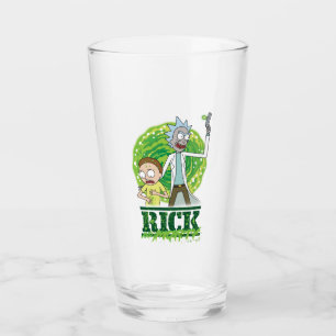 Verre RICK ET MORTY™ Éclat vert