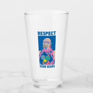 Verre RICK ET MORTY™  Respectez vos vitesses