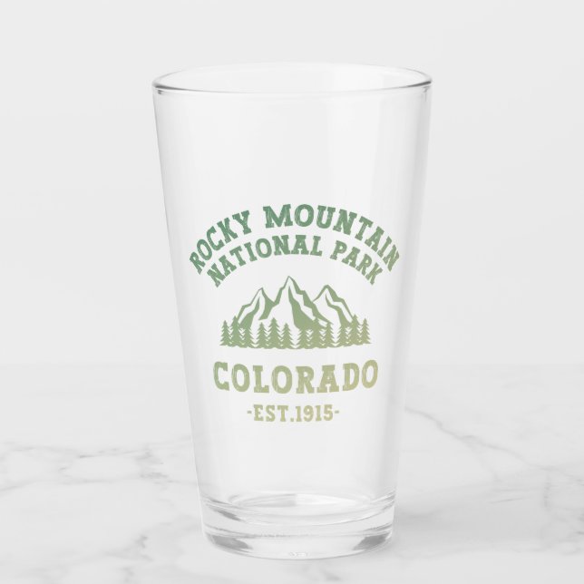 Verre Rocky Mountain National Park Colorado USA Gradient (Devant)