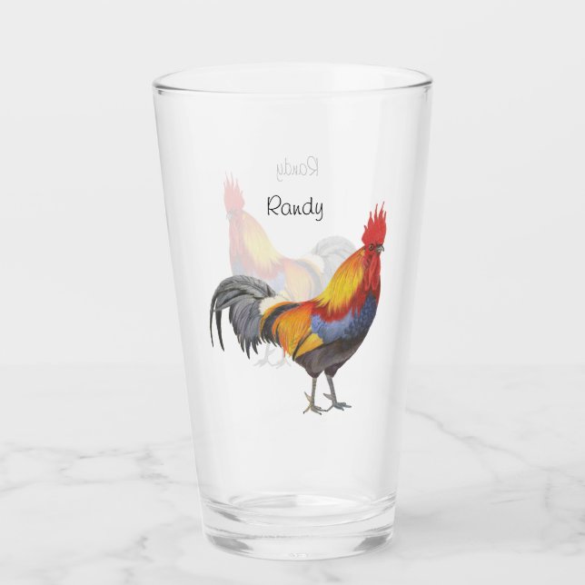 Verre Rooster (Devant)