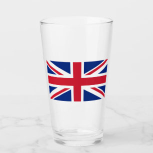 Verre Royaume-Uni (British Flag) (Union Jack) (Royaume-U
