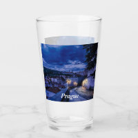 Rue du soir à Prague