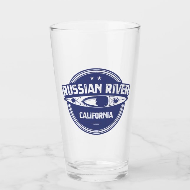 Verre Russie California Kayak (Devant)
