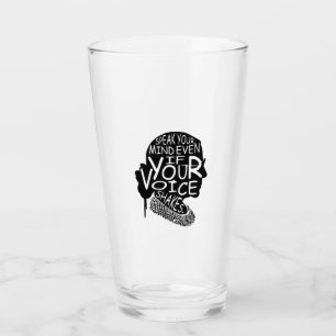 Verre Ruth Parle Ton Esprit Même Si Ta Voix Tire