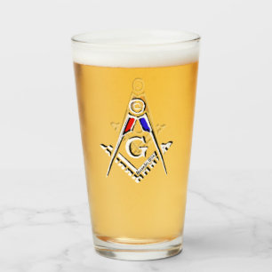 Verre (RWB) Esprit maçonnique