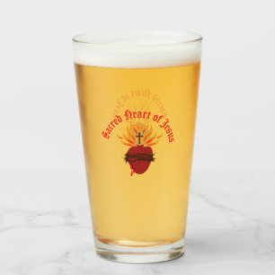 Verre Sacré Coeur de Jésus