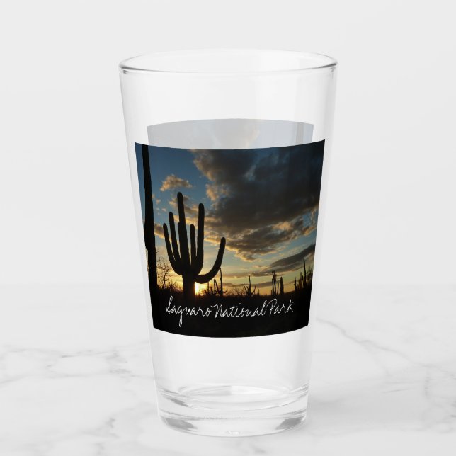 Verre Saguaro Sunset II Arizona (Devant)