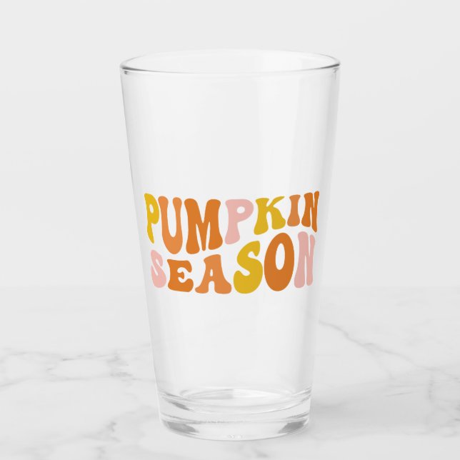 Verre Saison citrouille (Devant)