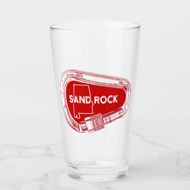 Verre Sand Rock Alabama Rock Escalade Carabiner (Devant)