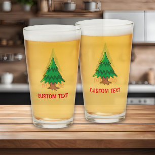 Verre sapin de Noël