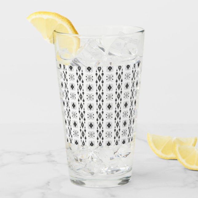 Verre Scandi Motif | (Devant glace)