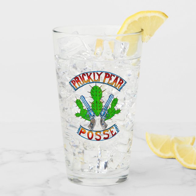 Verre Schooner de bande de figue de Barbarie par Ann (Dos glace)