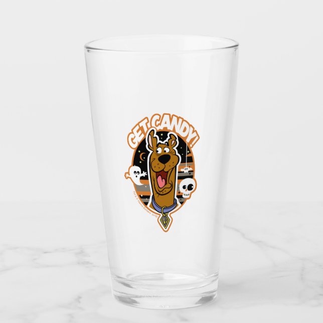 Verre Scooby-Doo | Obtenez Du Bonbon ! (Devant)