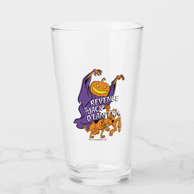 Verre Scooby-Doo | Revenge de la Lanterne Jack O' (Devant)