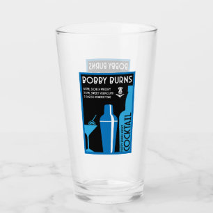 Verre Scottish Bobby Burns Whiskey Cocktail