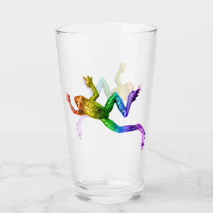 Verre Sculpture de grenouille arc-en-ciel de SlipperyJoe