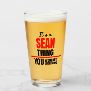 Verre Sean, ce que vous ne comprendriez pas nom