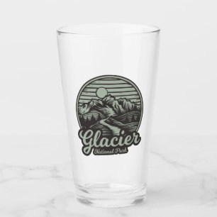 Verre Sentier de montagne du parc national de Glacier