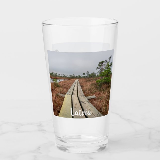 Verre Sentier de randonnée dans le marécage (Devant)