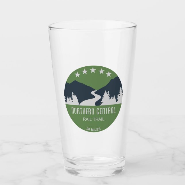 Verre Sentier ferroviaire du Centre-Nord (Devant)