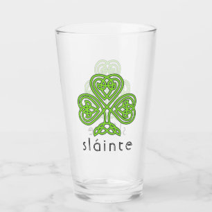 Verre Shamrock celte Sainte Vert Saint Patrick