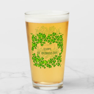 Verre Shamrock de la Saint-Patrick