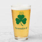 Shamrock vert avec votre nom