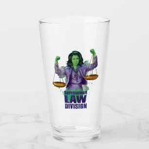 Verre She-Hulk Scales de la justice Division du droit su