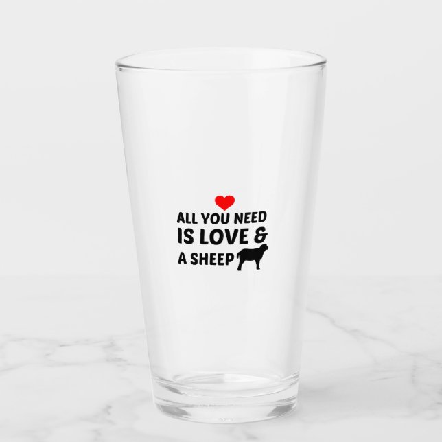 VERRE SHEEP ET AMOUR (Devant)
