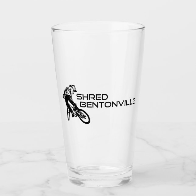Verre Shred Bentonville VTT Arkansas (Devant)