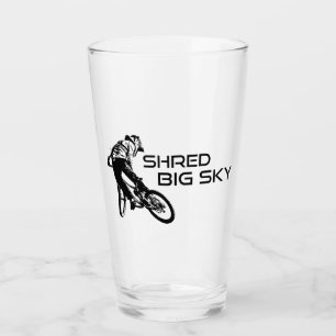 Verre Shred Big Sky Montana Mountain Vélo