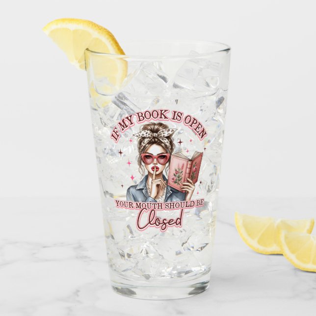 Verre Si Mon Livre Est Ouvert... (Devant glace)