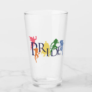 Verre Silhouettes de personnage de la Ligue de la Justic
