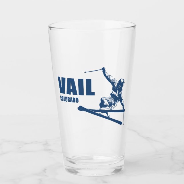 Verre Skier Vail Colorado (Devant)