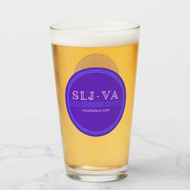 Verre SLJ-VA Créé 2016 (Dos (rempli))