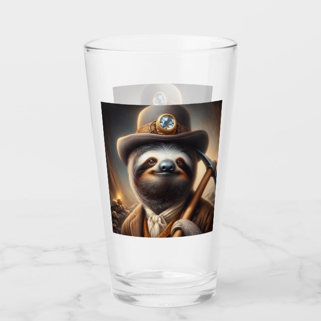 Verre Sloth Gold Miner (Devant)
