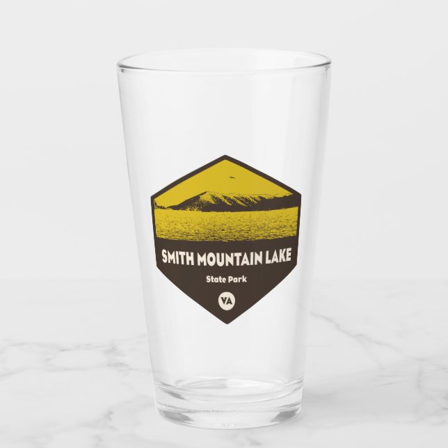 Verre Smith Mountain Lake State Park, Virginie (Devant)