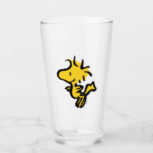 Verre Snoopy & Woodstock Fun & Flowers