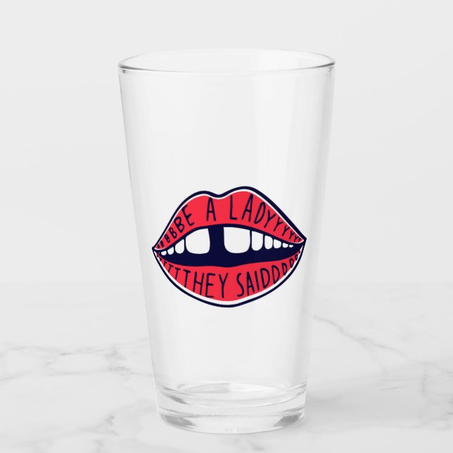 Verre Sois Une Dame Dit-On (Devant)