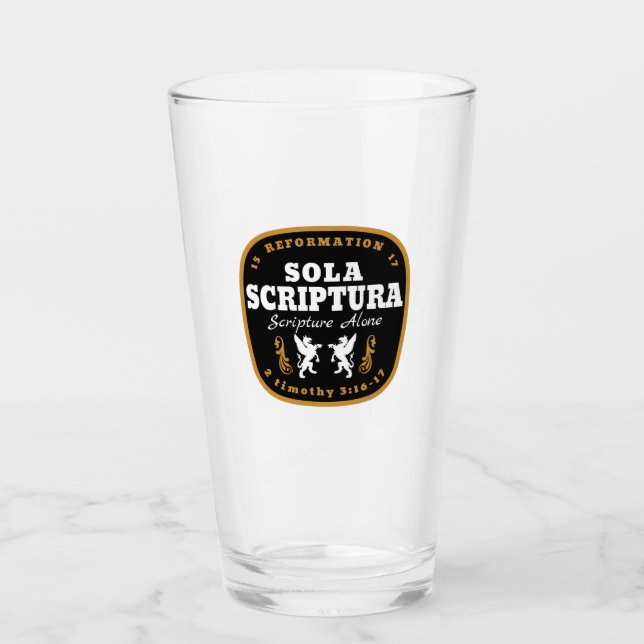 Verre Sola Scriptura (Devant)