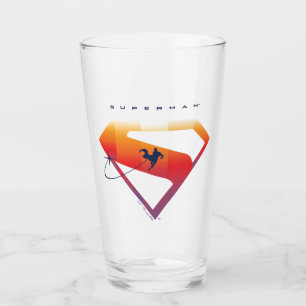 Verre Soleil Tourner Superman Shield