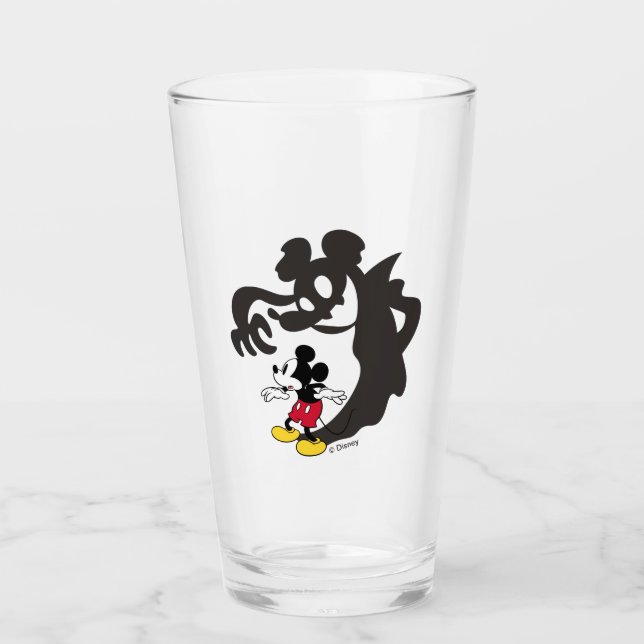 Verre Souris éffrayant Halloween Mickey (Devant)