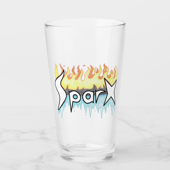 Verre SparX Drinking Glass (Devant)