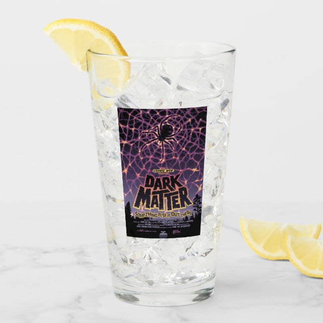 Verre Spider Cosmic Web, Galaxie d'Halloween des horreur (Devant glace)